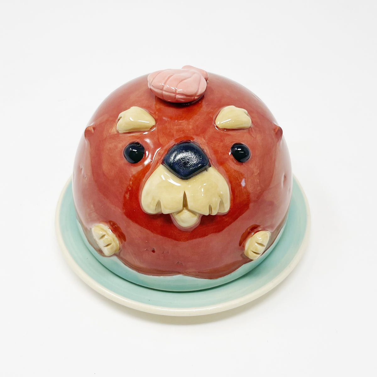Otter Butter Dish