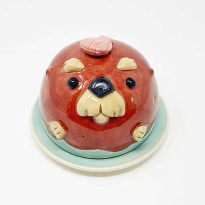 Otter Butter Dish