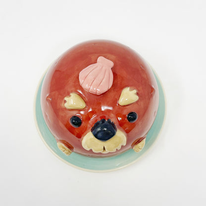 Otter Butter Dish
