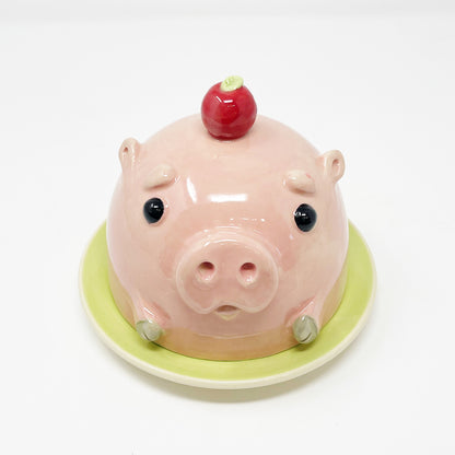 Piglet Butter Dish