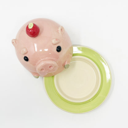 Piglet Butter Dish