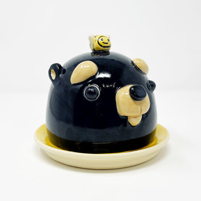 Bear Butter Dish