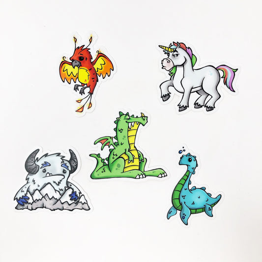 Mythical Creatures Sticker Pack