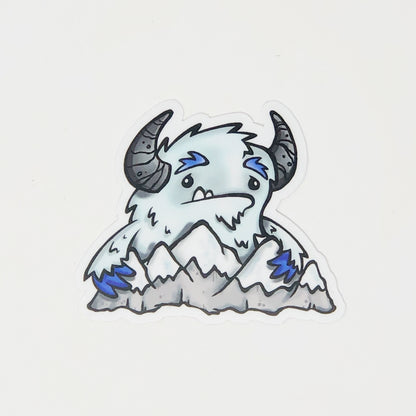 Yeti Die Cut Sticker