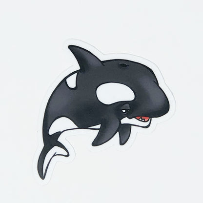 Orca Whale Die Cut Sticker