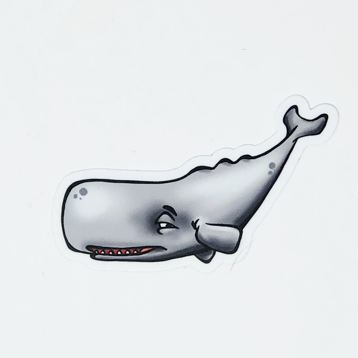 Sperm Whale Die Cut Sticker