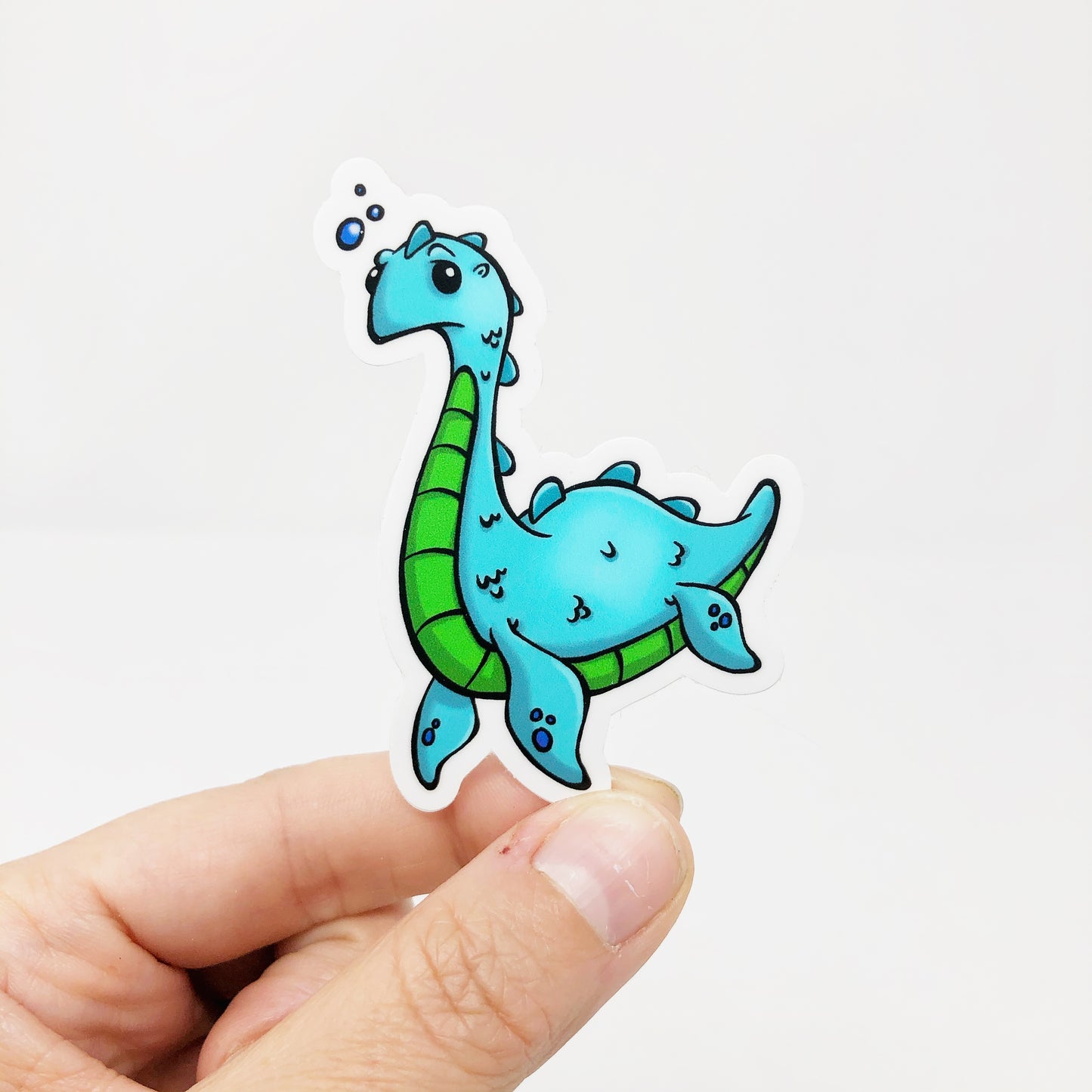 Sea Monster Die Cut Sticker