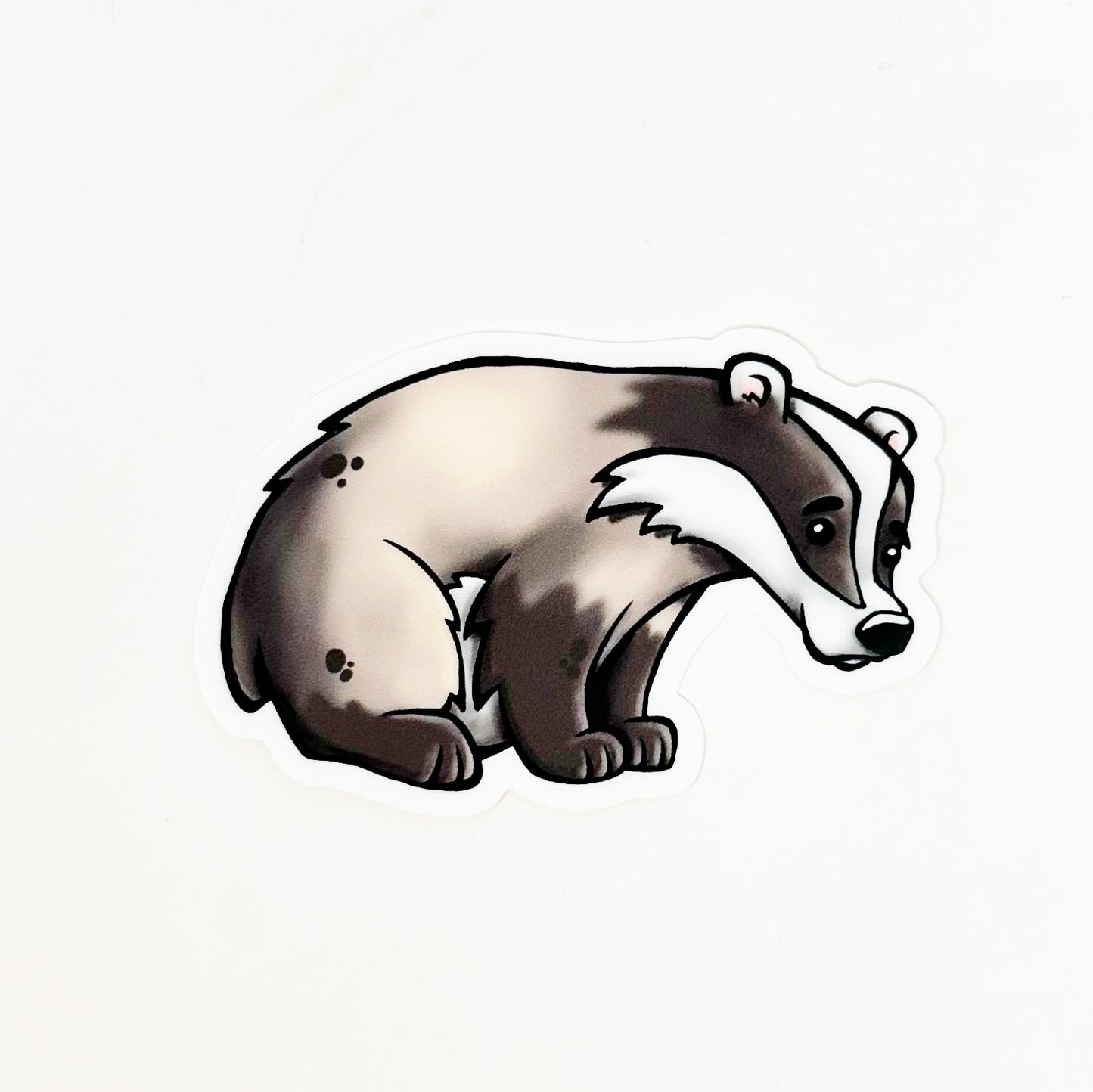 Badger Die Cut Sticker