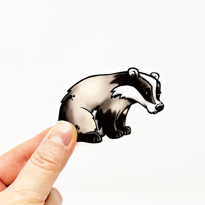 Badger Die Cut Sticker