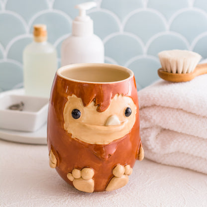 dishwasher safe handmade sasquatch coffee mug made in canada