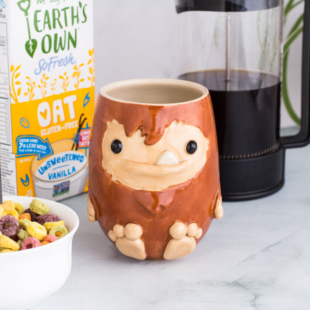 dishwasher safe handmade sasquatch coffee mug made in canada