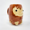 microwave safe handmade sasquatch coffee tumbler