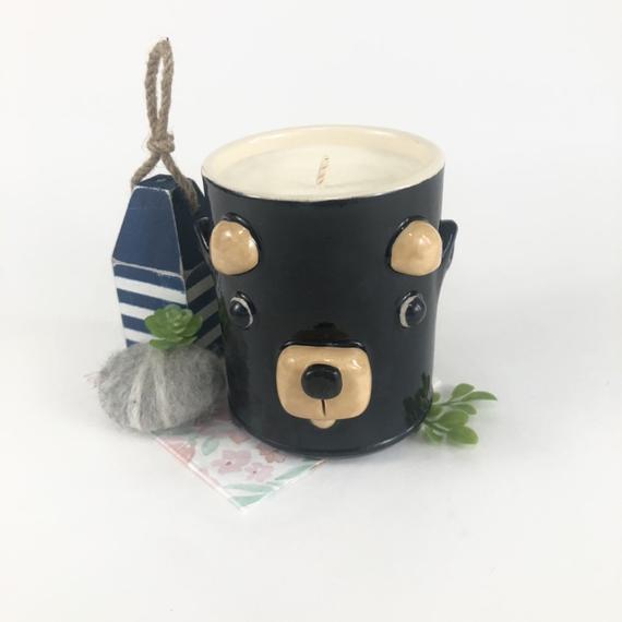 Handmade Bear Candle