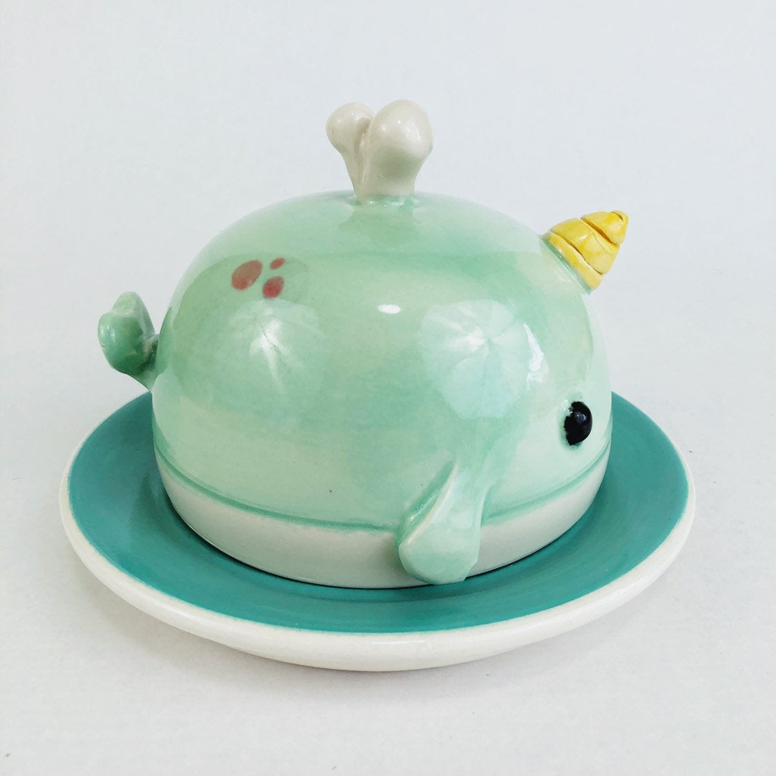 Blue Whale Butter Dish