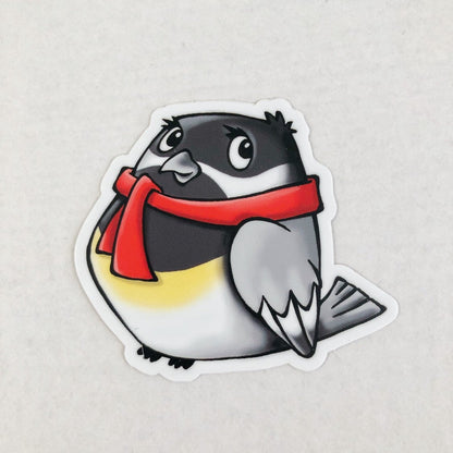 Chickadee Die Cut Sticker