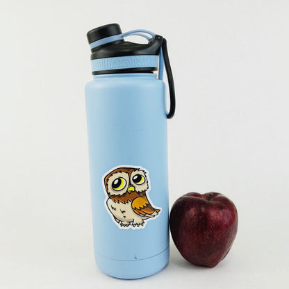 Owl Die Cut Sticker