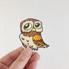 Owl Die Cut Sticker