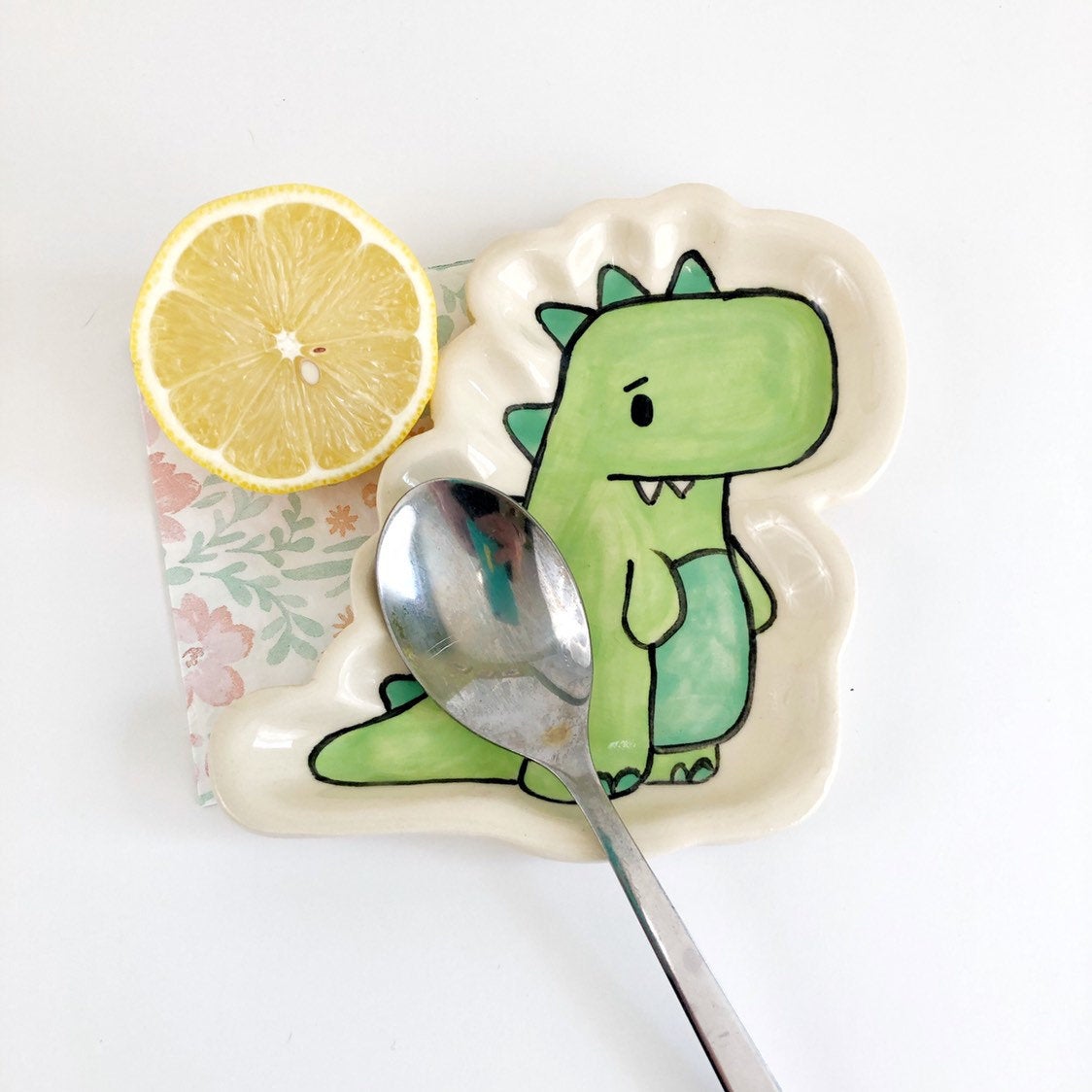 Dragon Mug and Spoon Rest Set