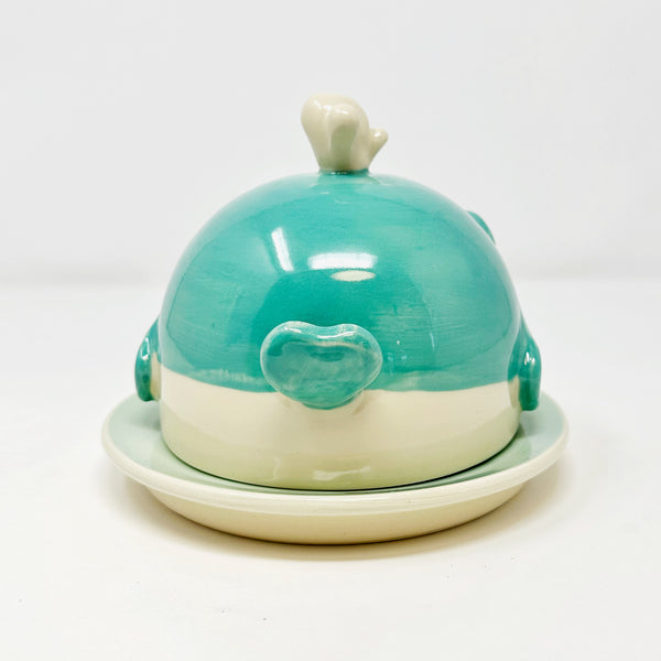 Blue Whale Butter Dish Salty Sea Dog Designs