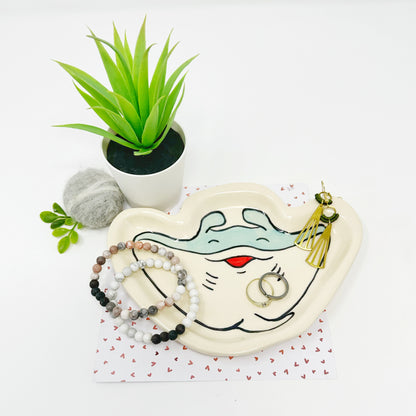 Manta Ray Mug and Spoon Rest Set