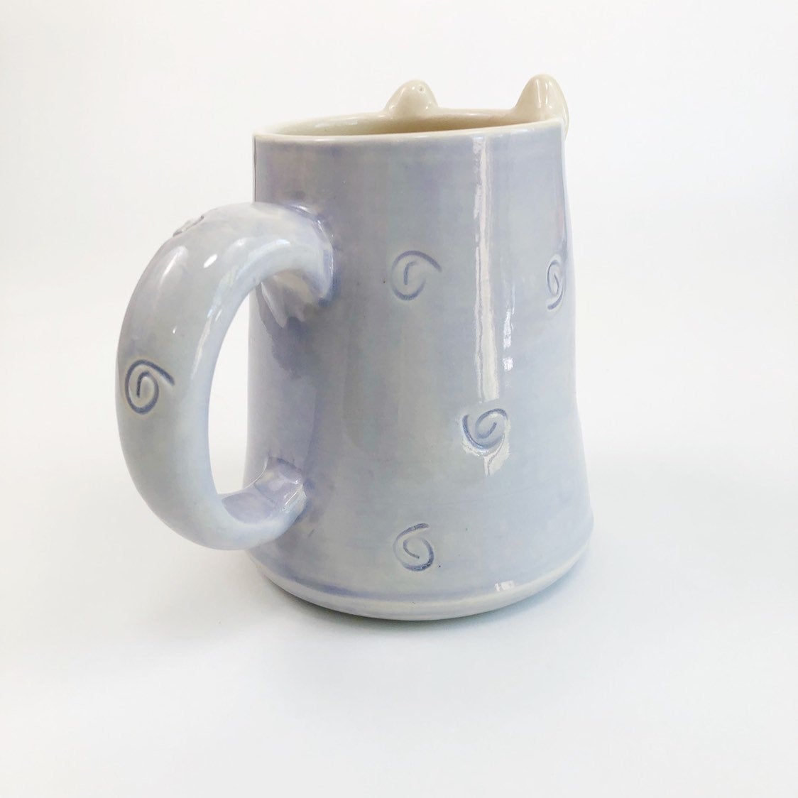 dishwasher safe handmade llama coffee mug